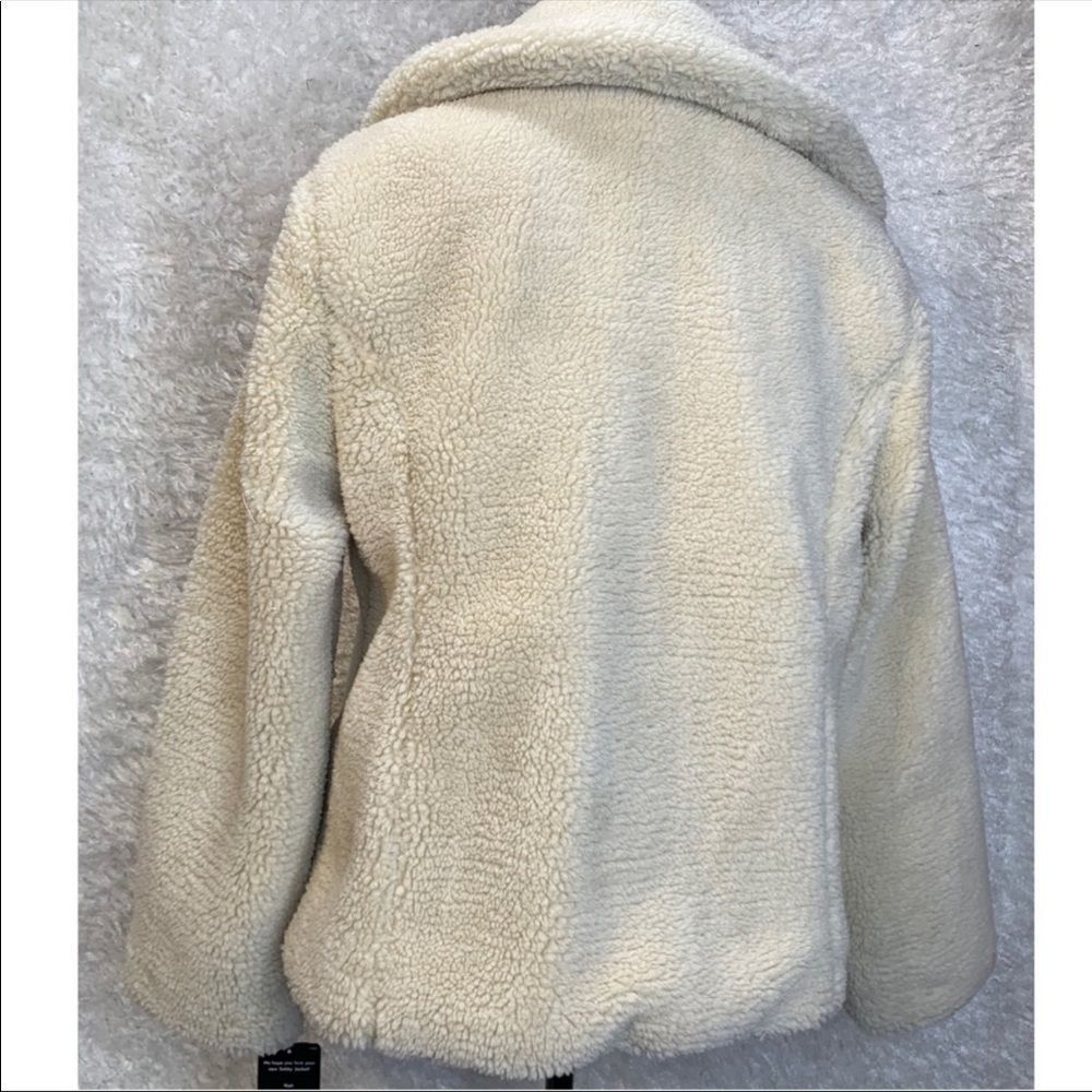 NEW Sebby Teddy Sherpa Jacket NWT - Picture 6 of 7